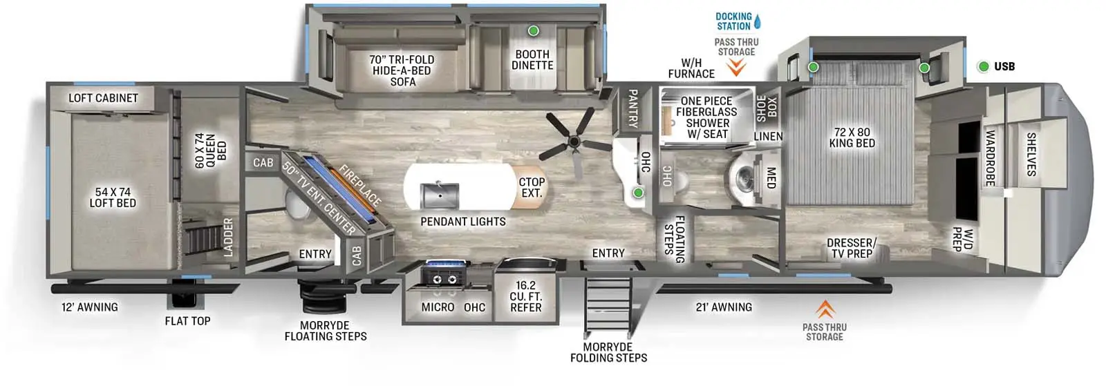 3550BH Floorplan Image